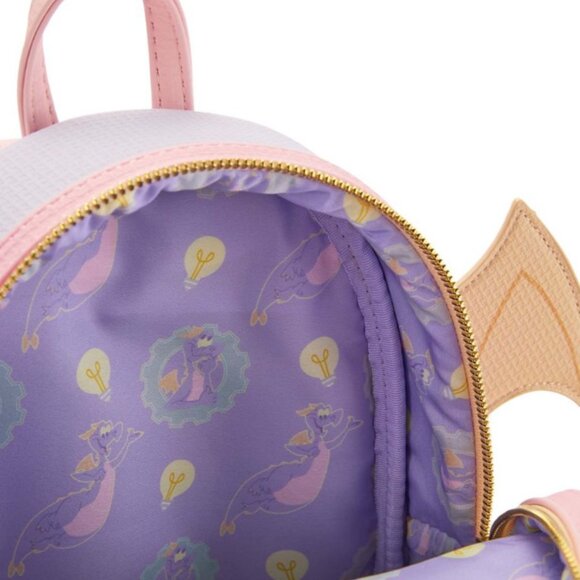 Disney Parks Loungefly Pastel Figment Mini Backpack - NEW main image 4